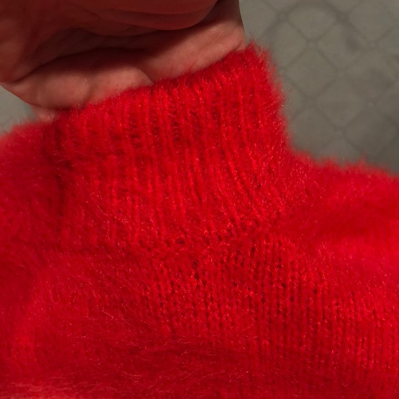 Belle Vere mock neck multi color striped sweater - Picture 5 of 5